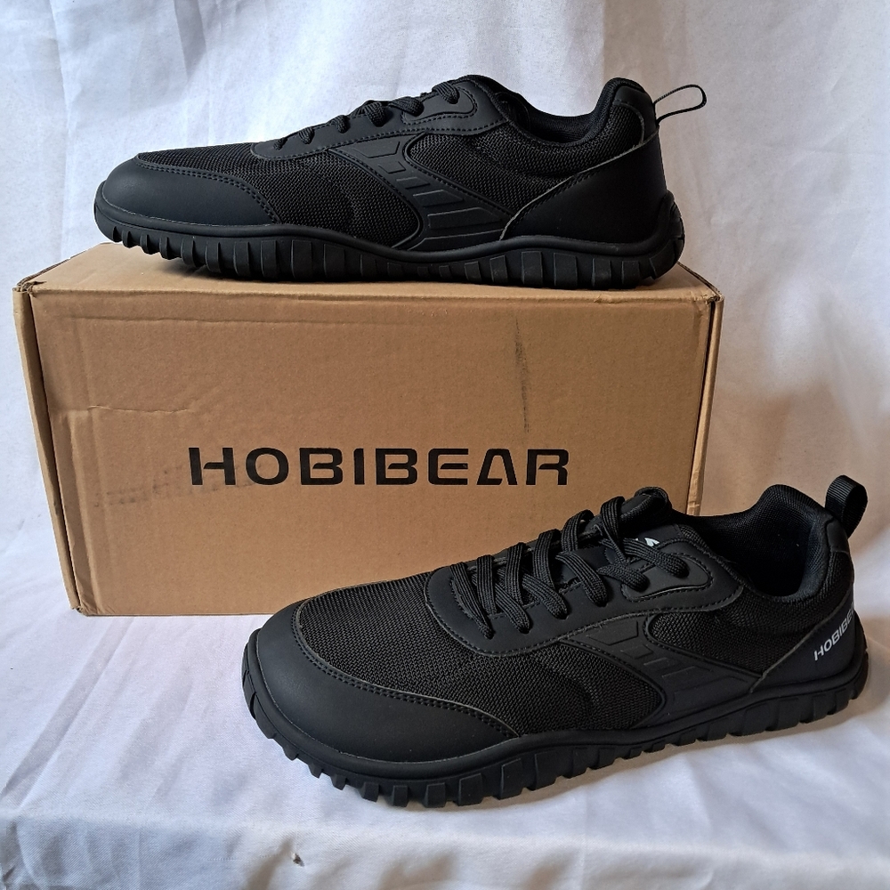 NWT Mens Hobibear Dune - Wide Toe Sneakers Black Sz 13
